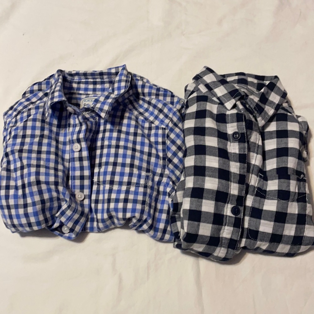 Set of 2 flannels